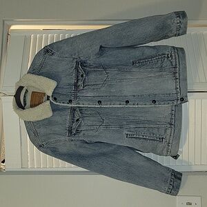 Levi’s sherpa jean jacket - men